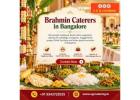 Brahmin caterers in Bangalore