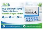 Buy Sildenafil 50mg Tablets Online - Generic Viagra For ED