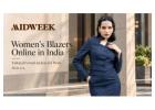 Women's Blazers Online in India, Tailored Formal Jackets for Work | Midweek
