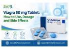 Viagra 50 mg Tablet: How to Use, Dosage & Side Effects 