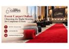 Professional Exhibition Carpet Installation Services in Dubai
