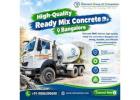 High-Quality Ready Mix Concrete in Bangalore