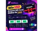 Win $50 Amazon Gift Cards Online for Less 