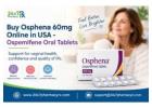 Buy Osphena 60mg Online in USA - Ospemifene Oral Tablets